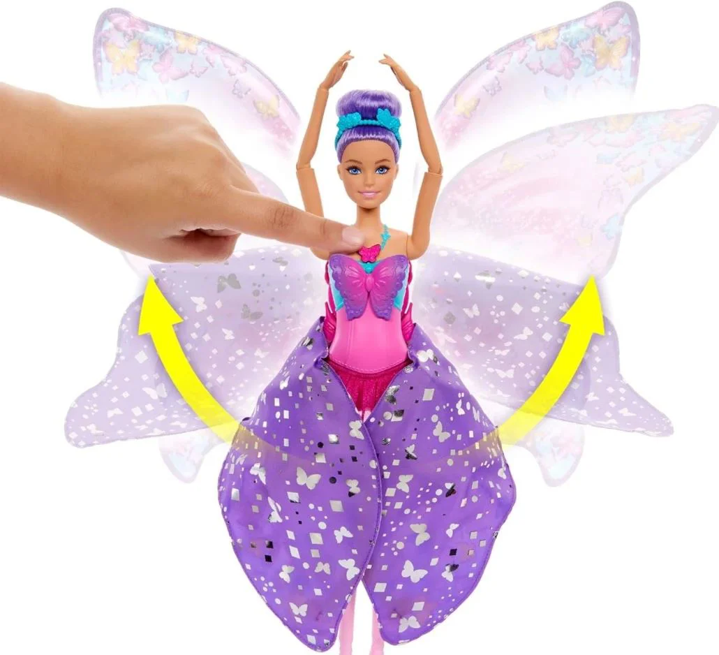 Papusa Barbie Dreamtopia Dance and Flutter