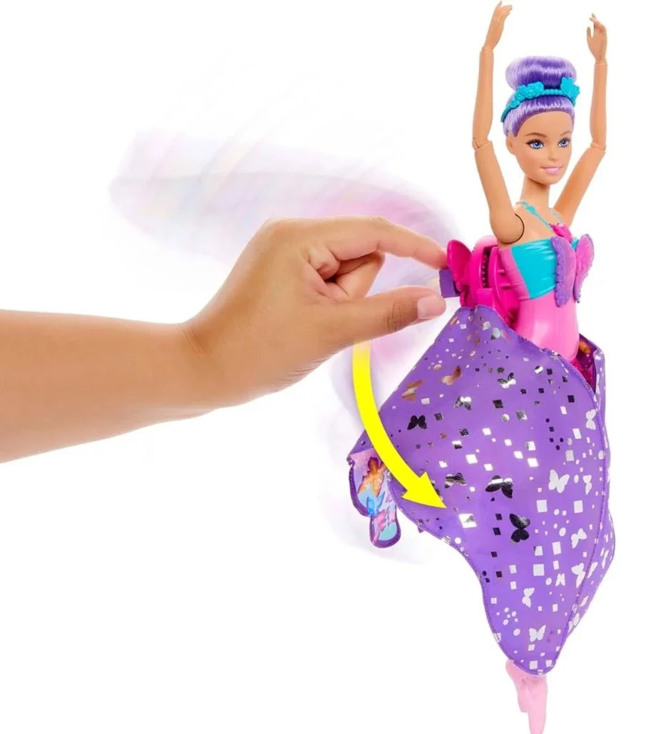 Papusa Barbie Dreamtopia Dance and Flutter