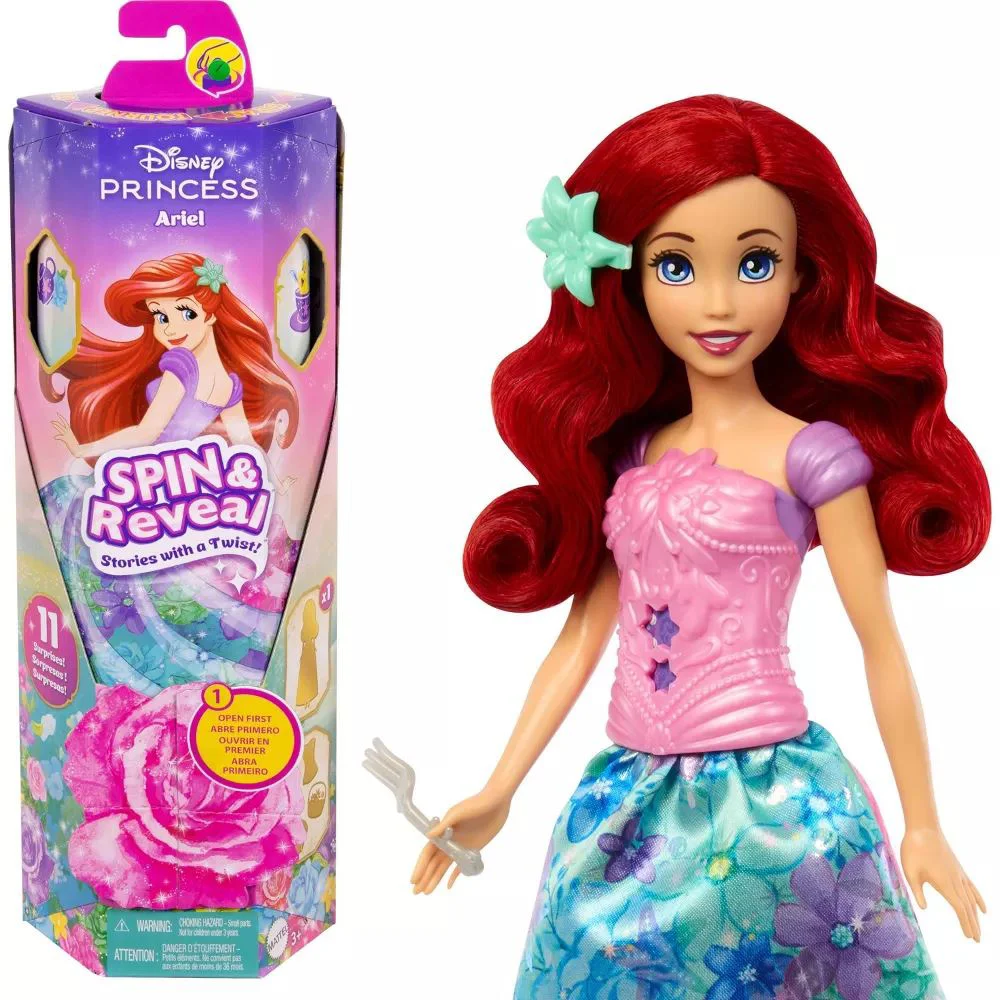 Кукла Barbie Spin Reveal Русалочка Ариэль