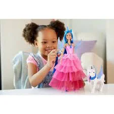 Set de joaca de colectie Barbie cu Unicorn