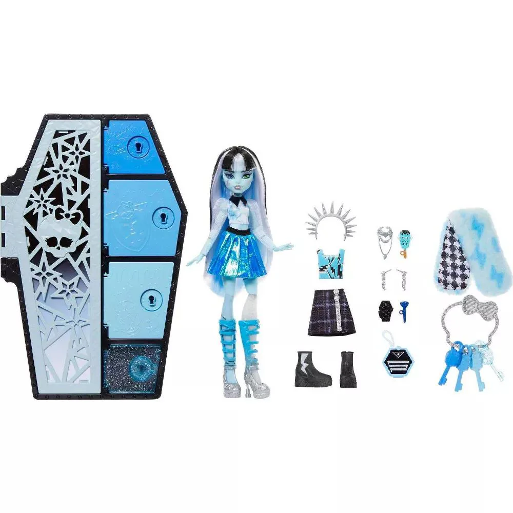 Игровой набор Monster High Frankie Stein и Секреты из шкафа foto