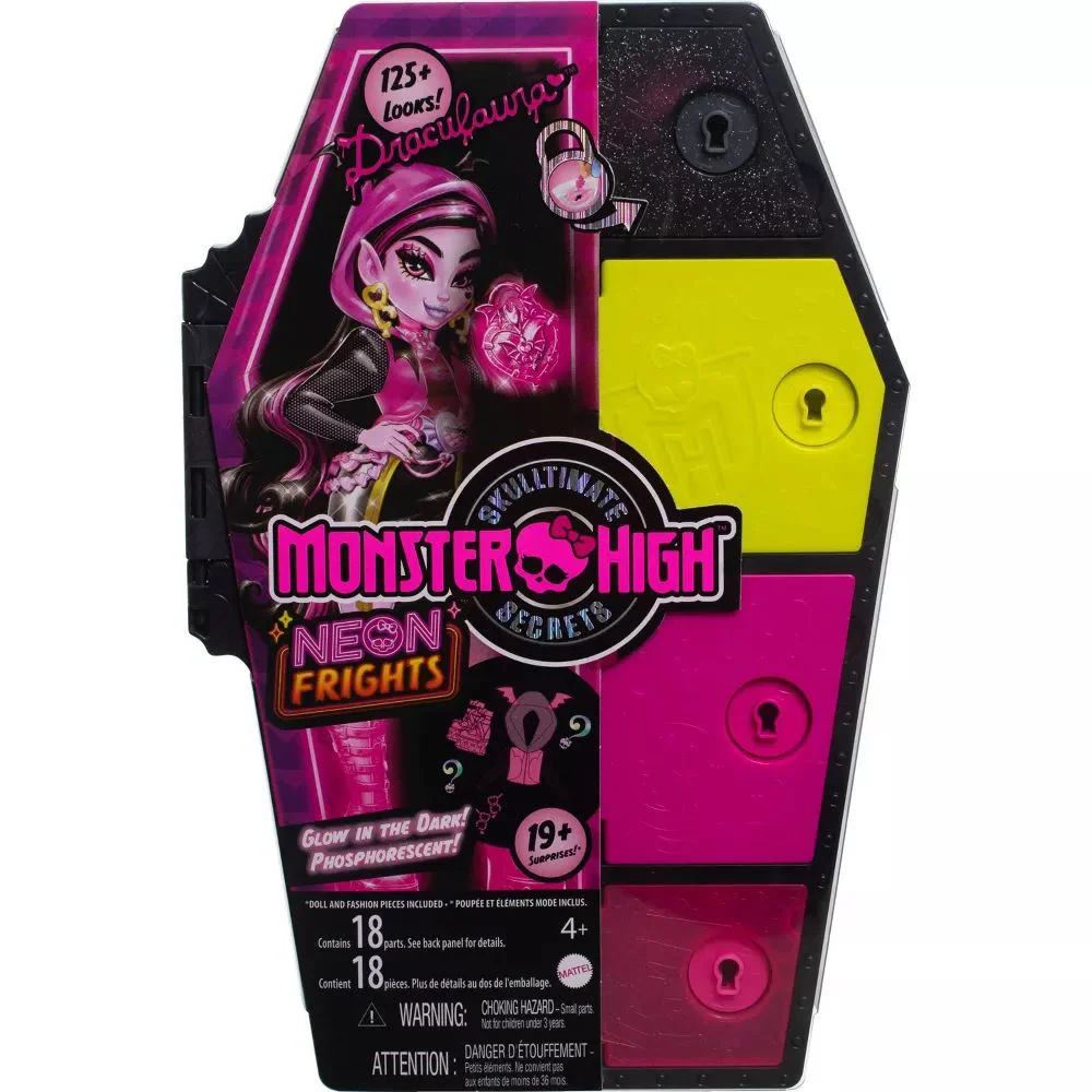 Set de joc Monster High Draculaura si Secrete din sifonier foto