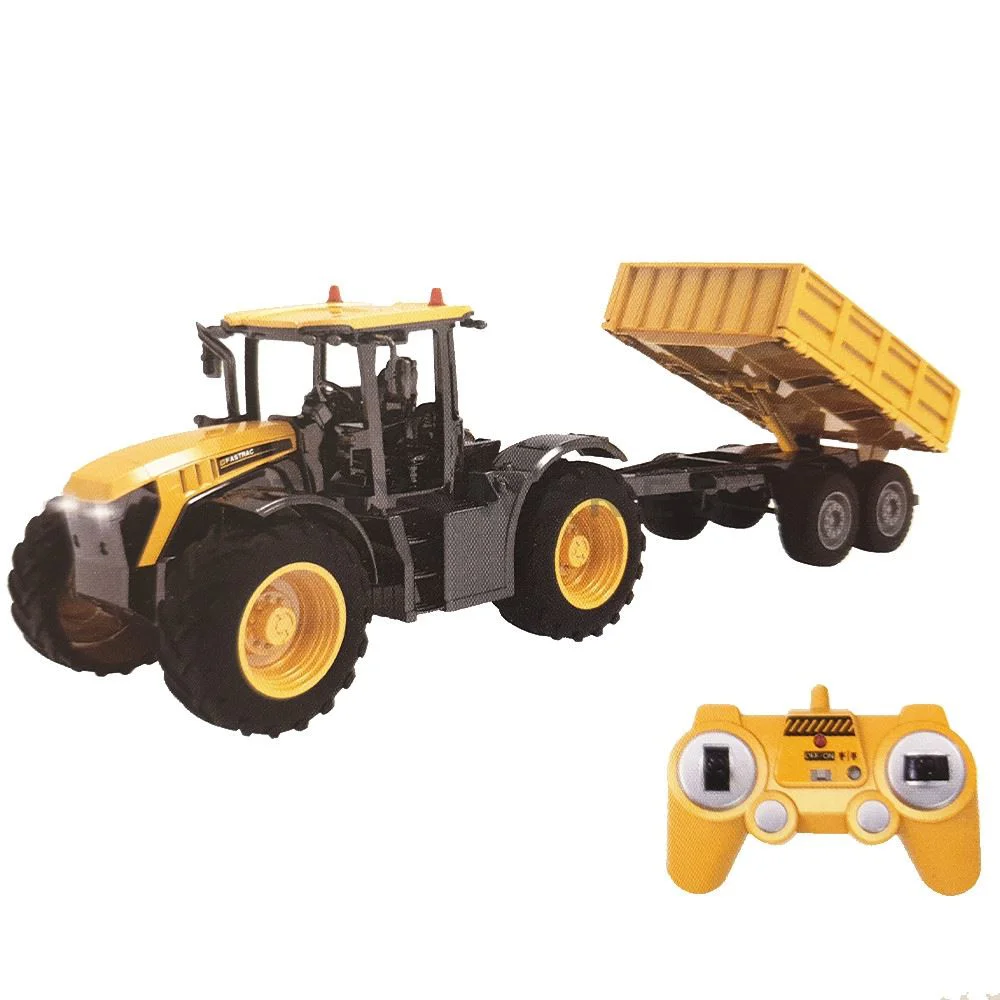 Tractor cu remorca cu telecomanda Double E JCB