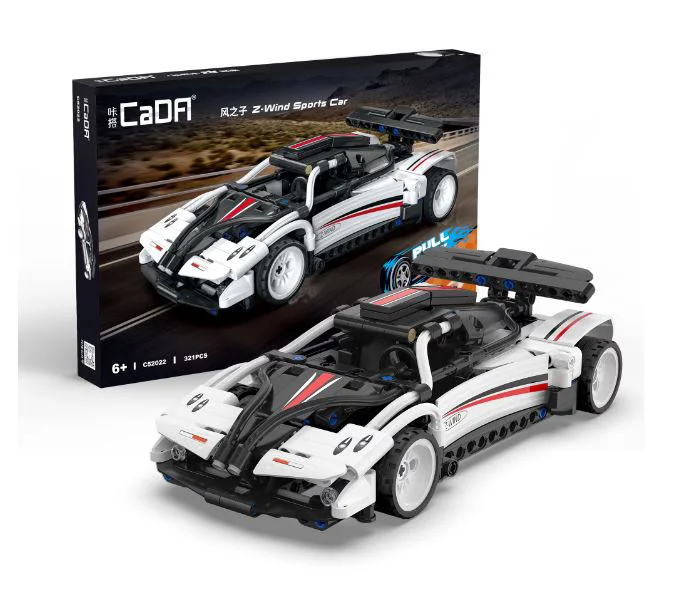 Конструктор CaDa Z-Wind Sports Car, 321 эл.