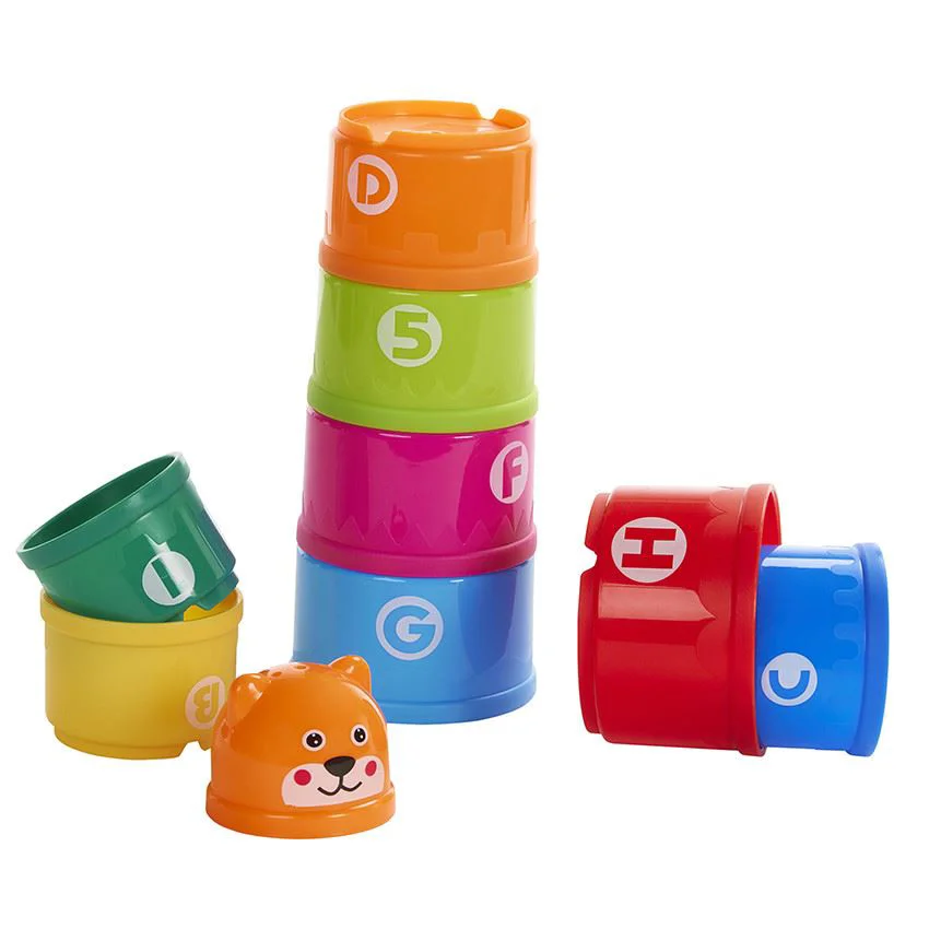 Set de jucarii pentru stivuit Premaman, 9 buc.