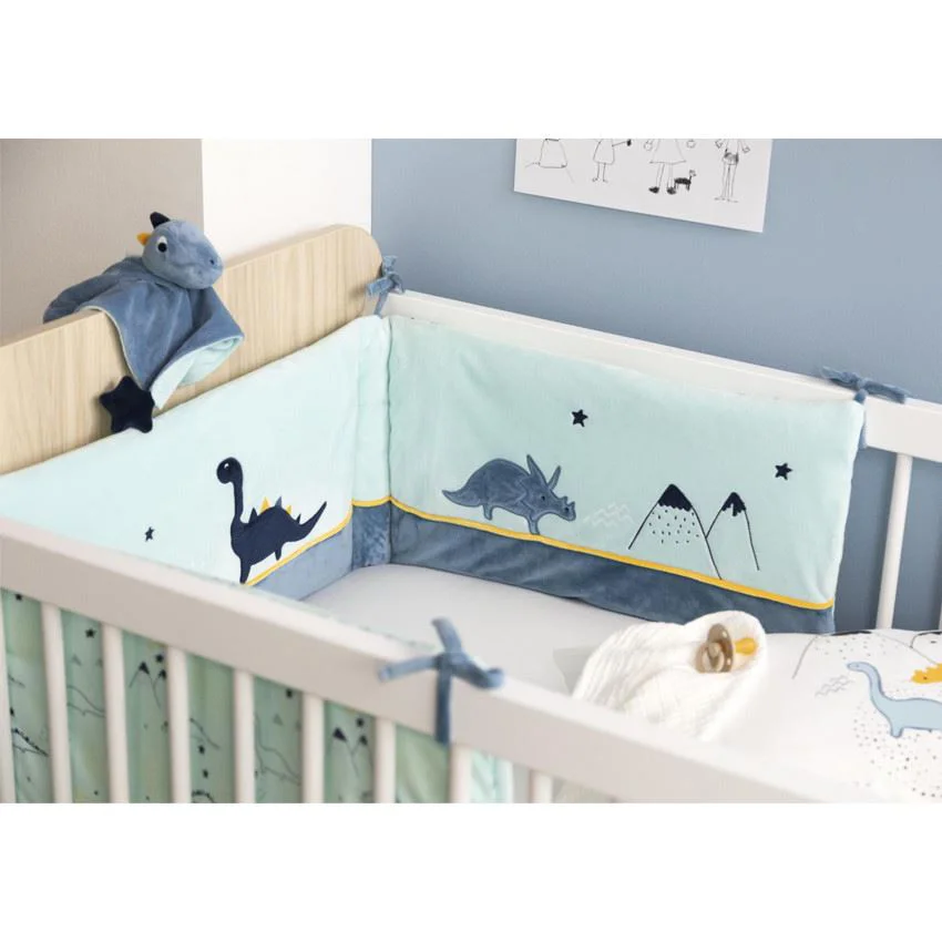 Боковая защита для кроватки Premaman Dinos