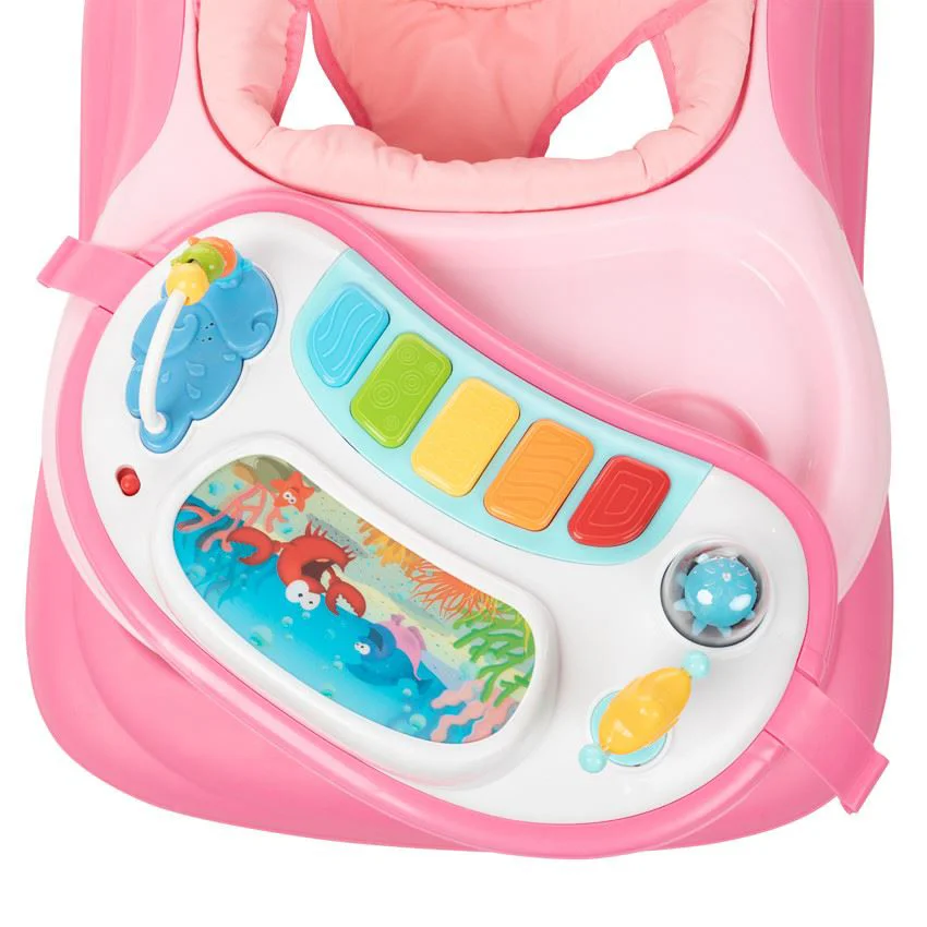Ходунок 2 в 1 Premaman Sea World Розовый