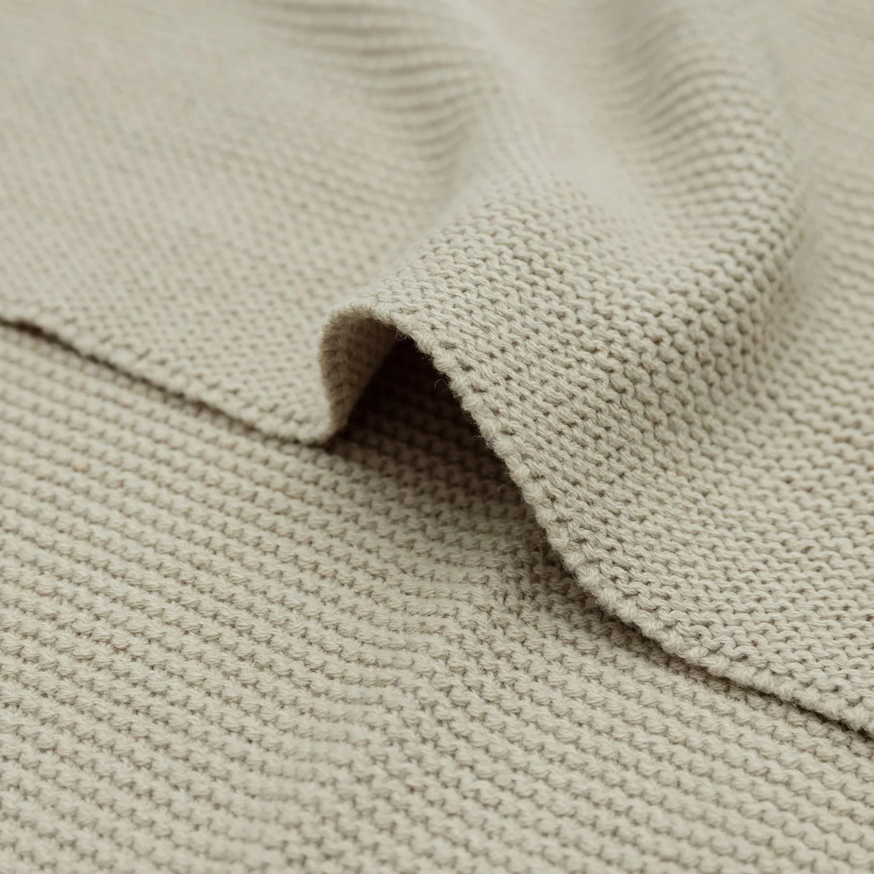 Одеяло Jollein Basic Knit Оливково-зеленый, 75x100 см foto