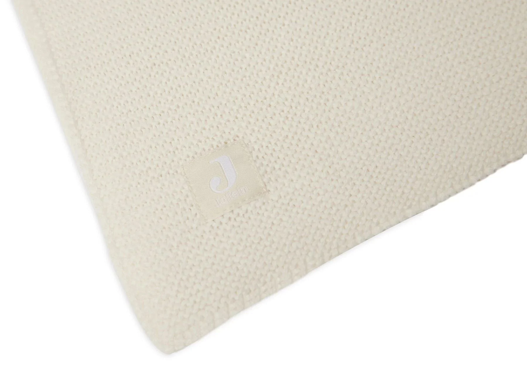 Плед Jollein Basic Knit Ivory, 75x100 см