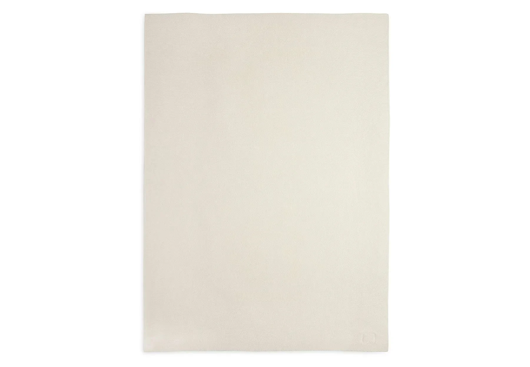 Плед Jollein Basic Knit Ivory, 75x100 см