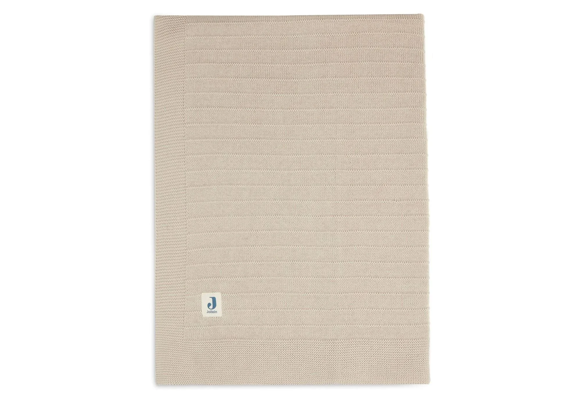 Paturica Jollein Pure Knit Nougat GOTS, 100x150 cm