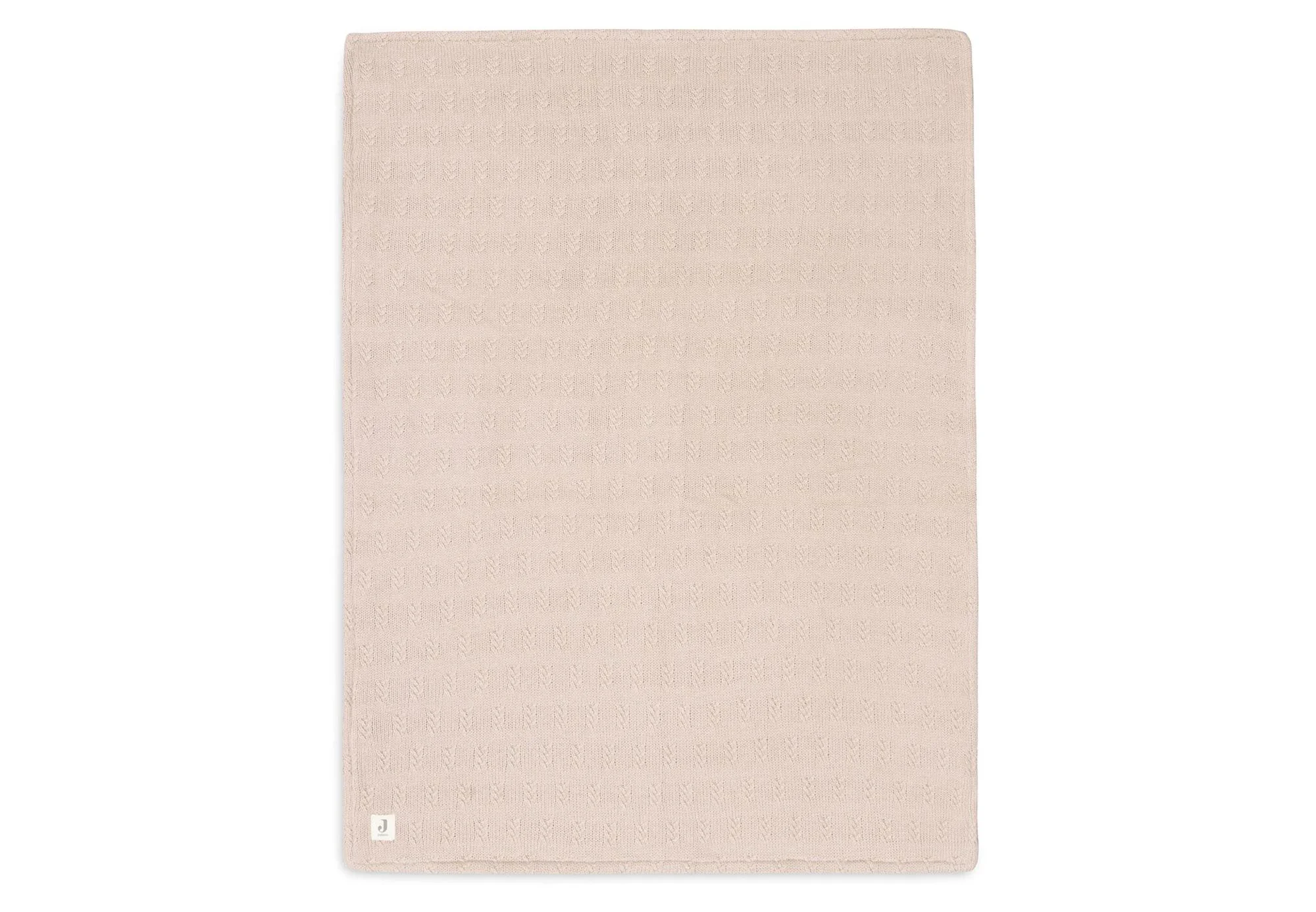 Плед Jollein Grain Knit Wild Rose/Velvet, 100x150 см