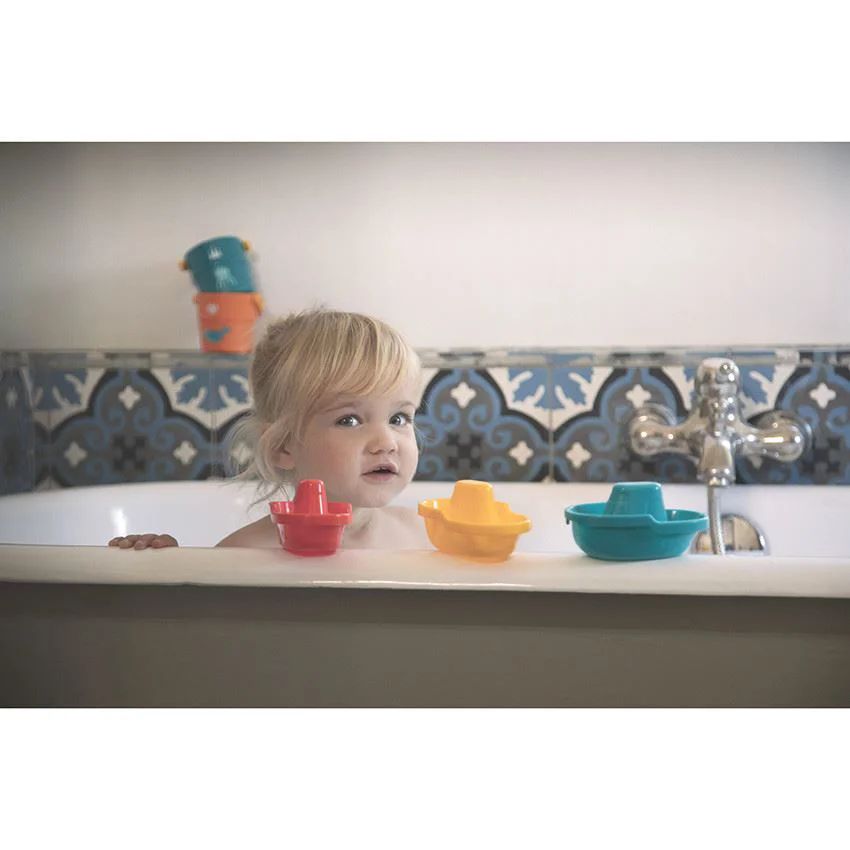 Set jucarii pentru baie Premaman Barcute, 3 buc.
