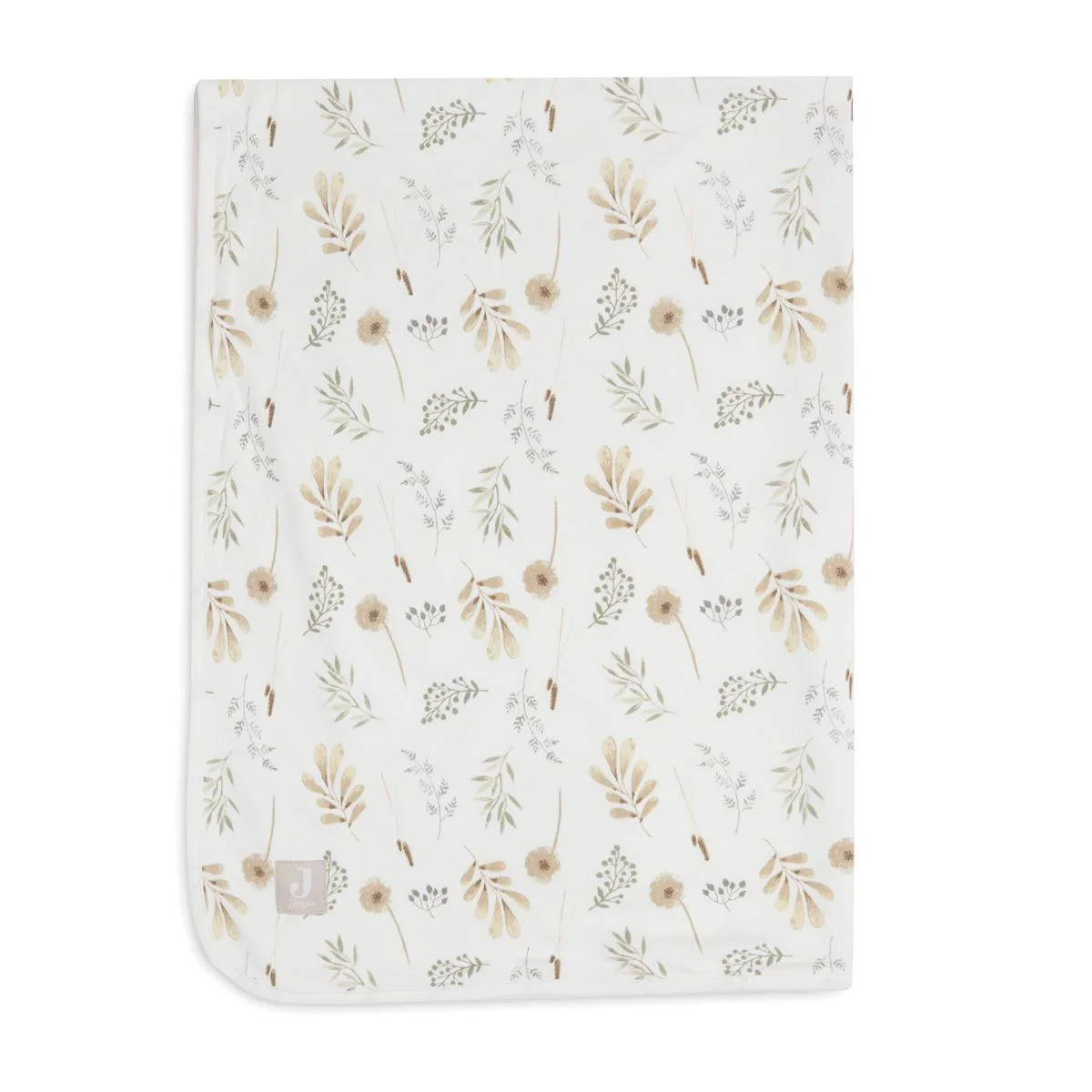 Одеяло Jollein Jersey Wild Flowers, 75x100 см