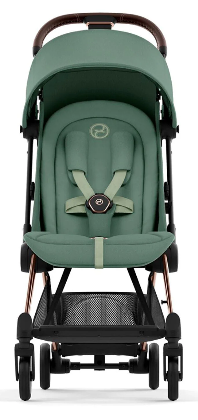 Прогулочная коляска Cybex Coya Rosegold Leaf Green