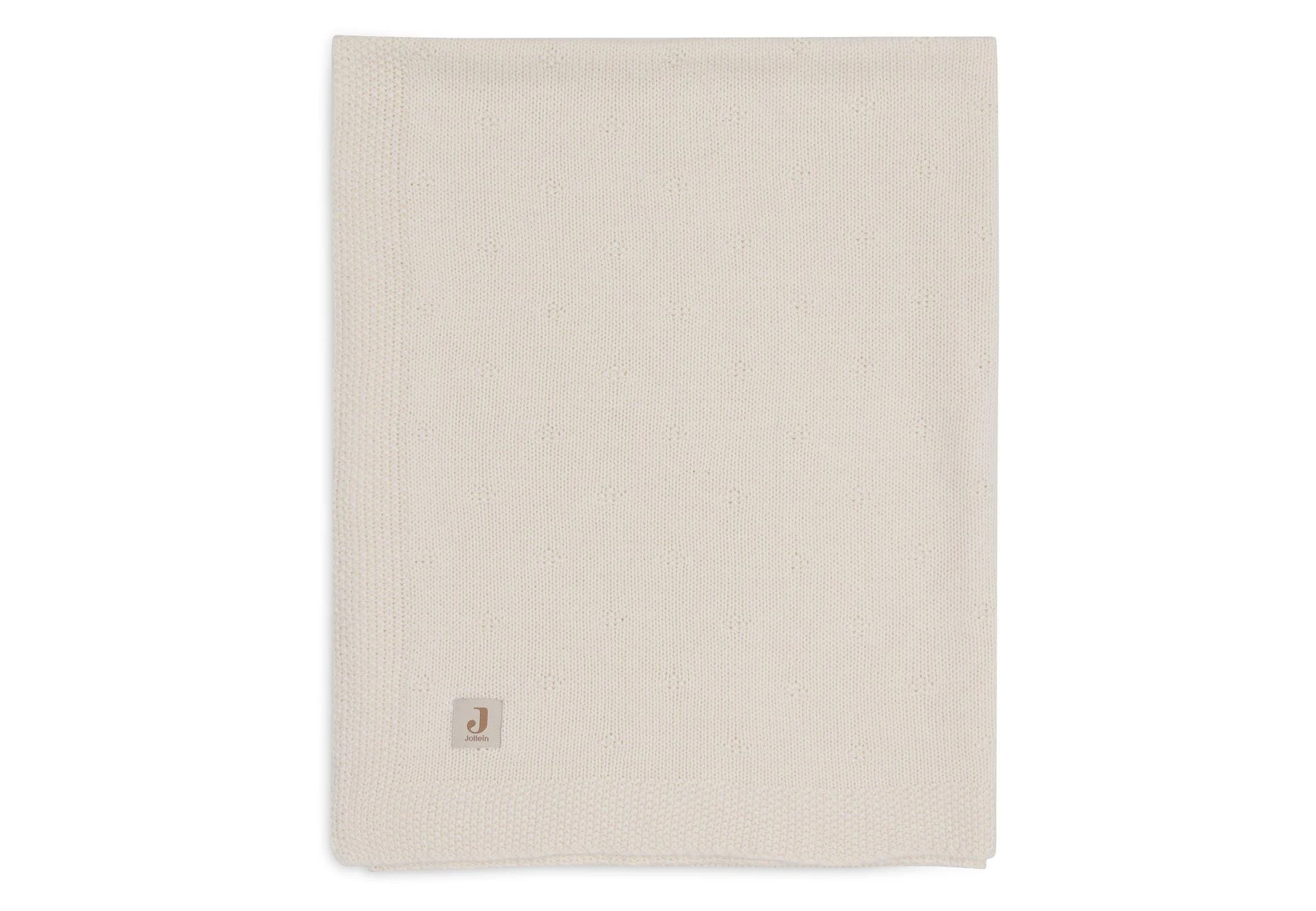 Paturica Jollein Cosy Knit Ivory, 75x100 cm foto