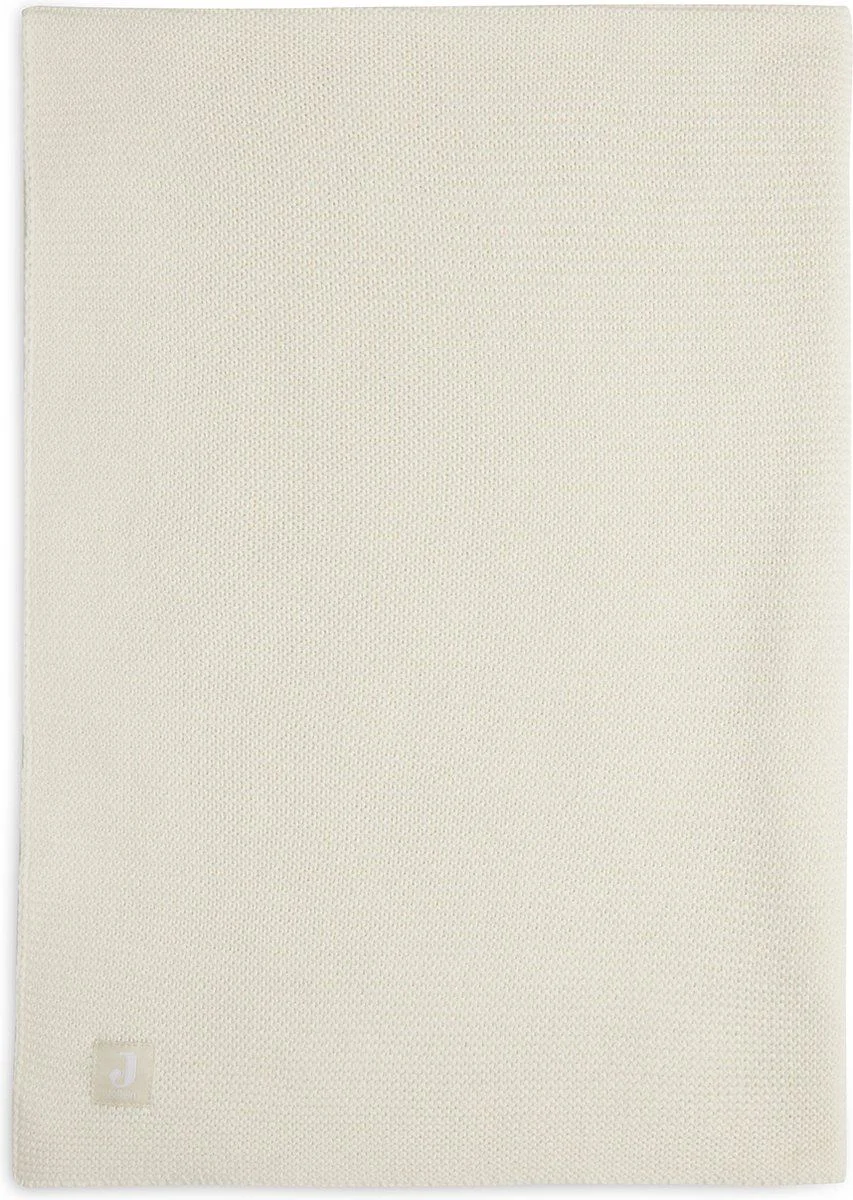 Плед Jollein Basic Knit Ivory, 100x150 см