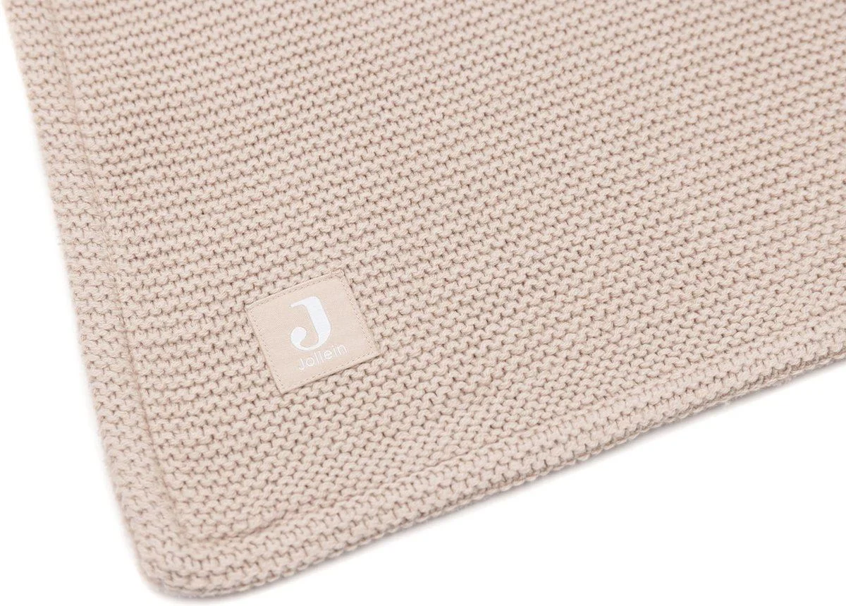 Paturica Jollein Basic Knit Wild Rose/Fleece, 100x150 cm