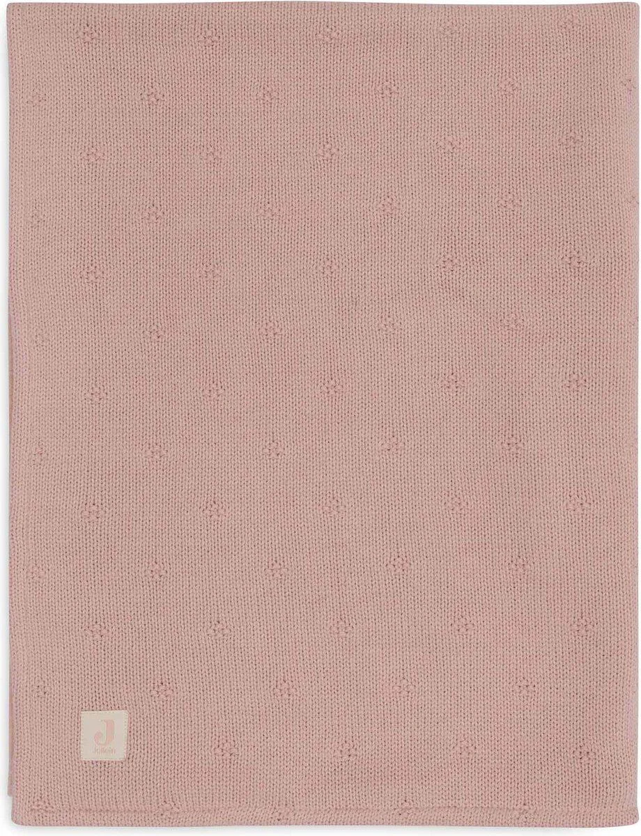 Плед Jollein Cosy Knit Wild Rose/Velvet, 100x150 см