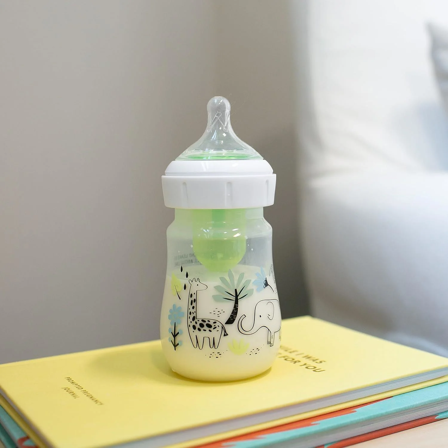 Set 2 biberoane cu gat larg Anti-colic Dr. Brown's Options+, 150 ml