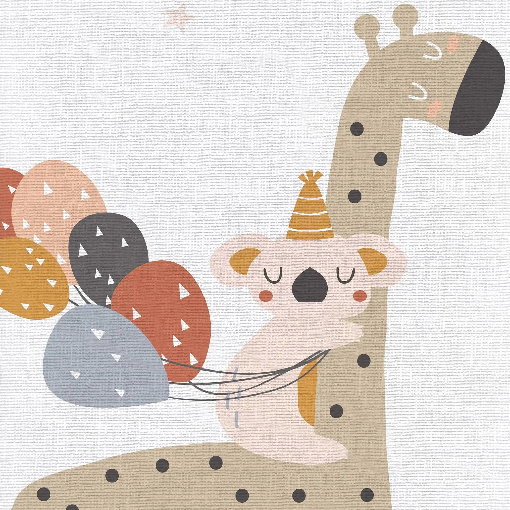 Saltea de infasat moale Ceba Baby Giraffe, 70x50 cm