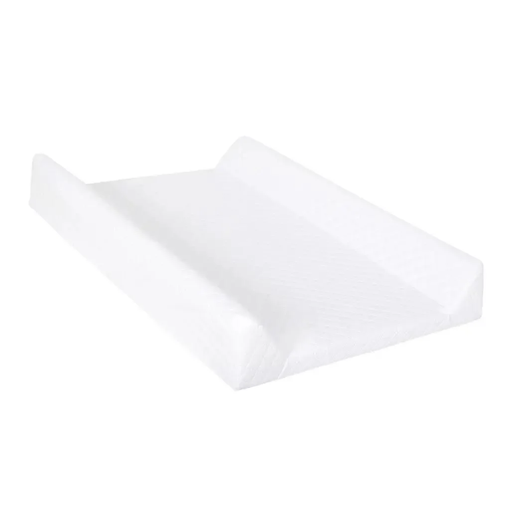 Твердый пеленальный коврик с 2 сторонами Ceba Baby Comfort Caro White, 80x50 см foto