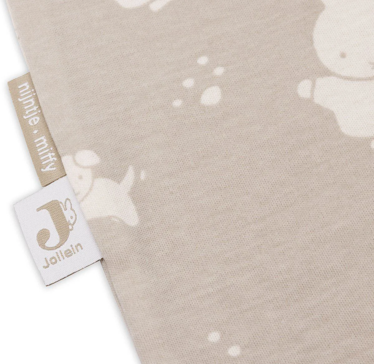 Sac de dormit Jollein Jersey Miffy & Snuffy Verde Olive, 110 cm foto