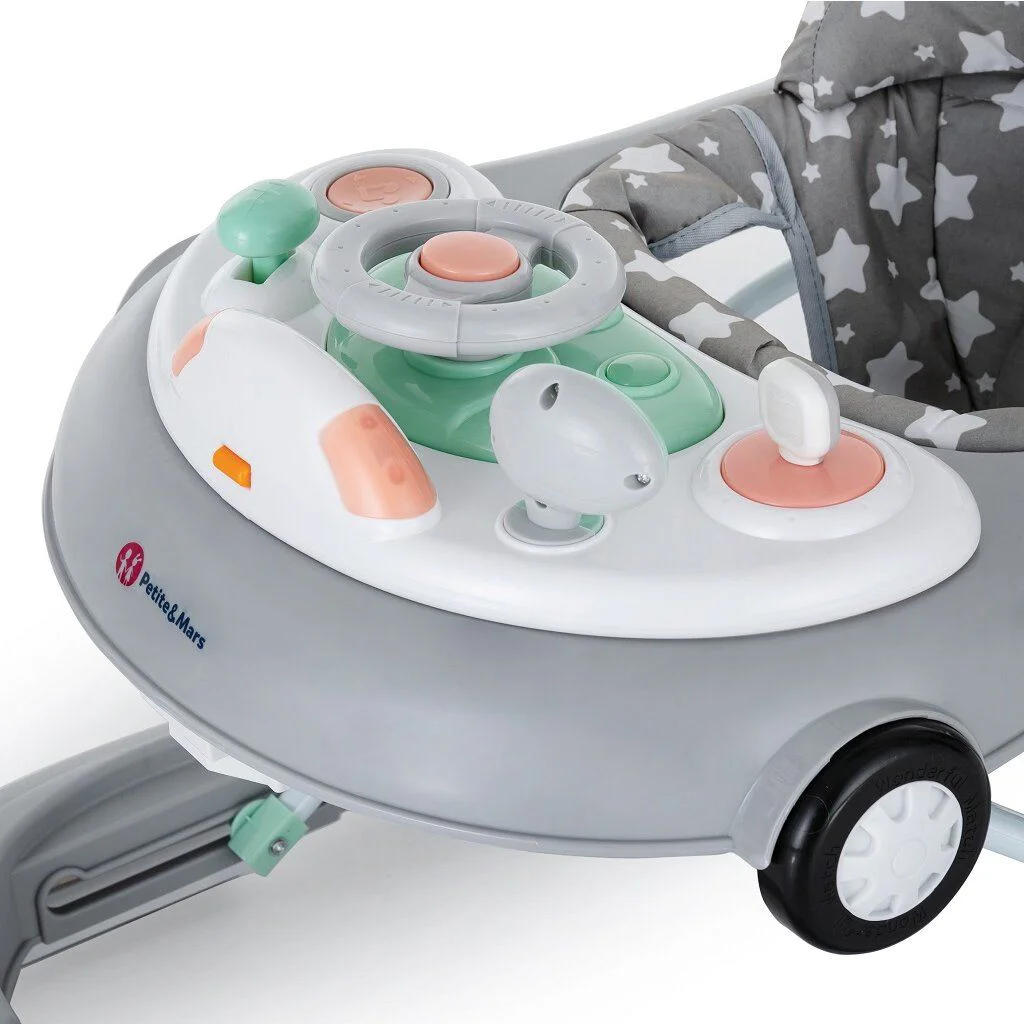 Premergator muzical Petite&Mars Cabrio Grey foto
