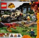 Set de constructie LEGO Jurassic World Transport de Pyroraptor si Dilophozaur , 254 el. foto