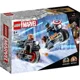 Set de constructie LEGO Marvel Motocicletele lui Black Widow si Captain America, 130 el. foto