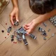 Set de constructie LEGO Marvel Armura de robot a lui War Machine, 154 el. foto