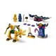 Set de constructie LEGO Ninjago Robotul de lupta al lui Arin, 104 el. foto