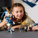 Set de constructie LEGO Ninjago Robotul Titan al lui Jay, 794 el. foto