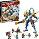 Set de constructie LEGO Ninjago Robotul Titan al lui Jay, 794 el. foto