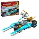 Set de constructie LEGO Ninjago Motocicleta de gheata a lui Zane, 84 el. foto