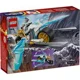 Set de constructie LEGO Ninjago Motocicleta de gheata a lui Zane, 84 el. foto