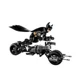 Set de constructie LEGO Super Heroes Figurina Batman si motocicleta Bat-Pod, 713 el. foto