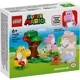 Set de constructie LEGO Super Mario Padurea minunata cu oul lui Yoshi, 107 el.