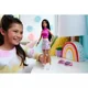 Кукла Barbie "Модница с черными волосами и иридесцентной юбкой"