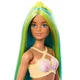 Papusa Barbie Dreamtopia "Sirena cu par albastru-verde"