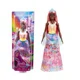 Papusa Barbie Dreamtopia Printesa cu par roz foto