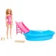 Set de joc Barbie "Odihna la piscina"