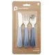 Set 3 tacamuri din inox Premaman Yummix Albastru