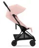 Carucior de plimbare Cybex Coya Matt Black Peach Pink
