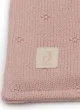 Плед Jollein Cosy Knit Wild Rose/Velvet, 100x150 см