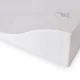 Saltea de infasat moale pe 2 parti Ceba Baby Cosy Grey Zebra, 70x50 cm