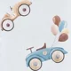 Saltea de infasat pliabila Ceba Baby Retro Cars, 60x40 cm