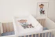 Saltea de infasat tare Ceba Baby Comfort Fluffy Puffy Bart, 70x50 cm