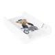 Saltea de infasat tare Ceba Baby Comfort Fluffy Puffy Bart, 80x50 cm foto