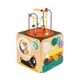 Cub din lemn cu activitati Janod Multi-Activity Looping Toy
